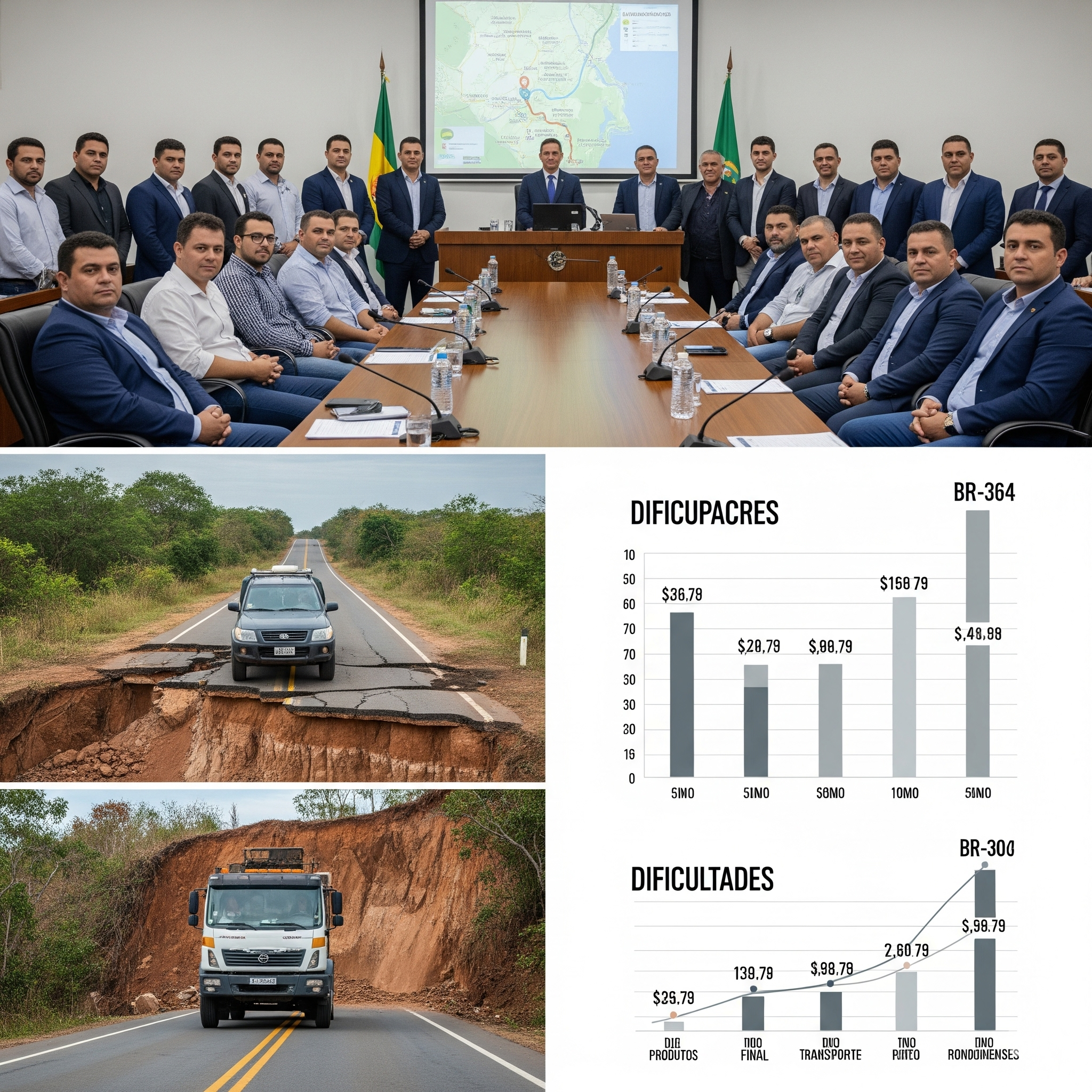 Impacto do custo da BR-364