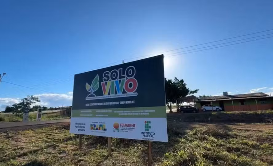 Programa Solo Vivo busca incentivar a recuperação e correção de solo — Foto: Mapa/Divulgação