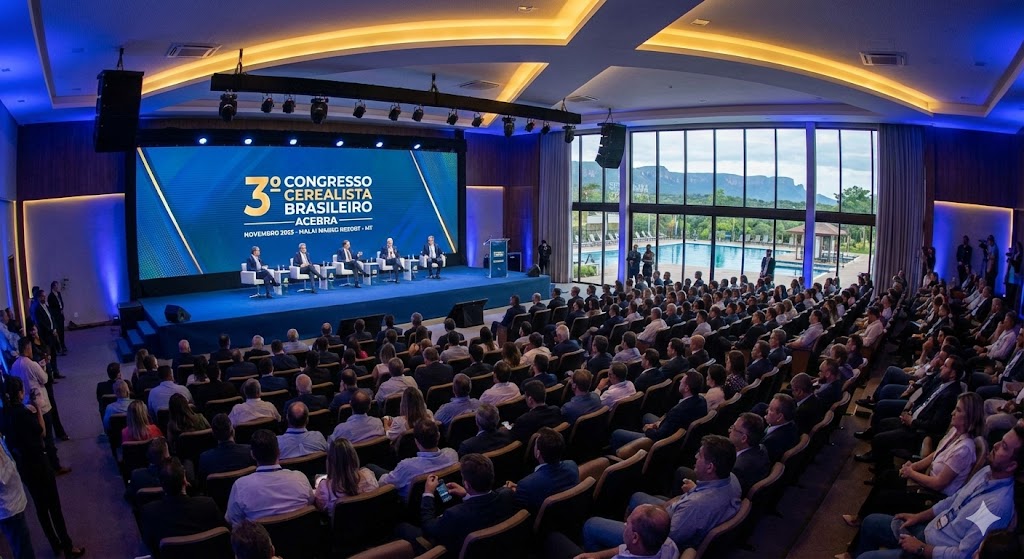Capital do Agro no Malai Manso: Congresso Cerealista reúne PIB do setor e Governador anuncia incentivo fiscal estratégico