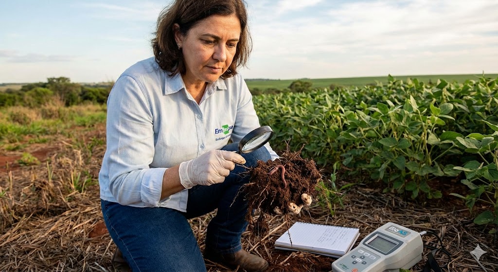 O Superorganismo sob Nossos Pés: Como a Ciência Brasileira Revelou a Vida Secreta do Solo Agrícola
