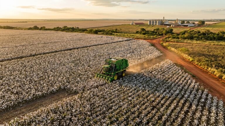 Algodão em Pluma 2026: O Que as Tendências do Mercado Internacional Significam para o Produtor do Centro-Oeste