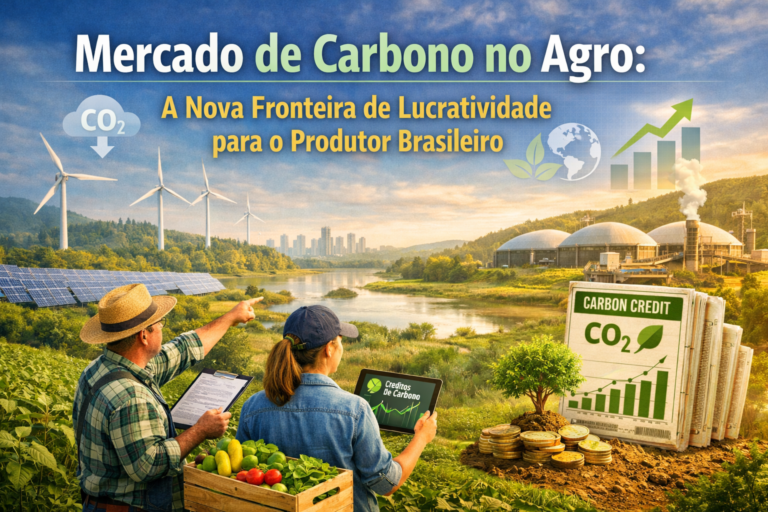 Mercado de Carbono no Agro: Como Lucrar com Créditos Sustentáveis em 2026
