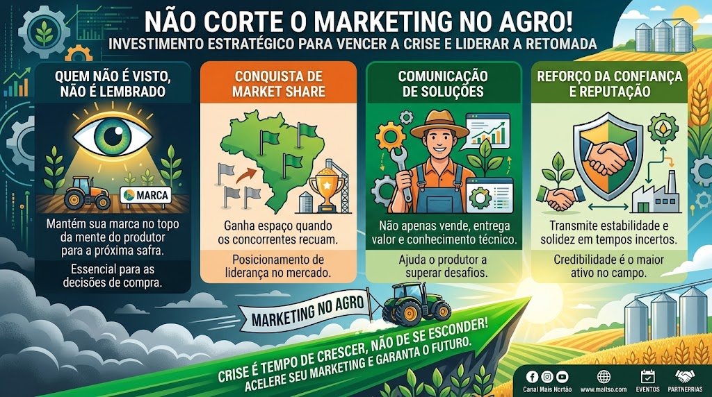 A Armadilha do Silêncio: Por Que o Agro Precisa Acelerar o Marketing em Tempos de Crise