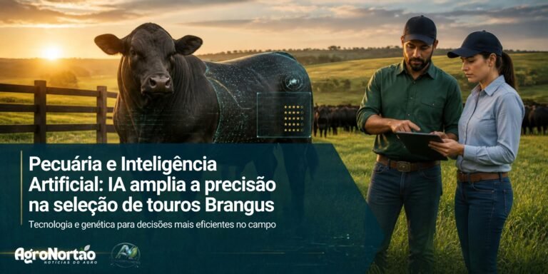 Pecuária e Inteligência Artificial: IA amplia a precisão na seleção de touros Brangus