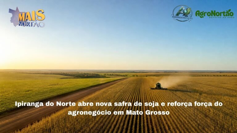 Ipiranga do Norte abre nova safra de soja e reforça força do agronegócio em Mato Grosso