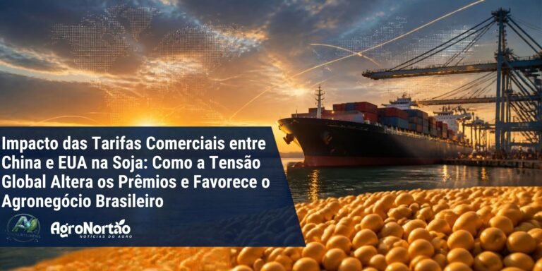 Impacto das Tarifas Comerciais entre China e EUA na Soja: Como a Tensão Global Altera os Prêmios e Favorece o Agronegócio Brasileiro