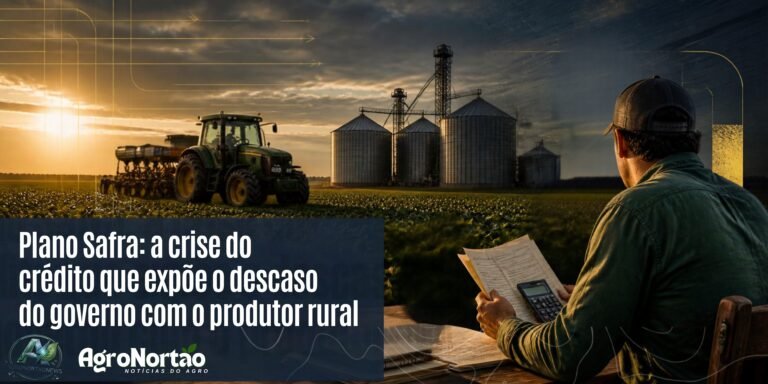 Plano Safra ,a crise do crédito que expõe o descaso do governo com o produtor rural