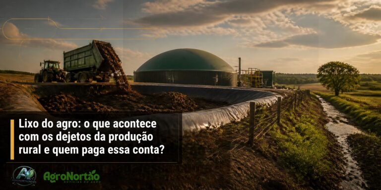 Lixo do agro: o que acontece com os dejetos da produção rural e quem paga essa conta?