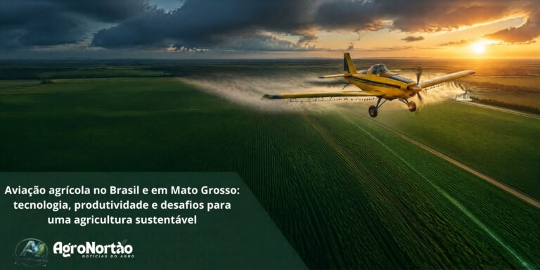 Aviação agrícola no Brasil e em Mato Grosso: tecnologia, produtividade e desafios para uma agricultura sustentável