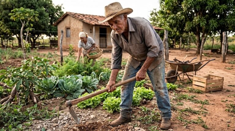Idade e trabalho no campo: os desafios de quem produz alimento ao longo da vida