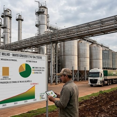 Mato Grosso Consolida Liderança em Processamento de Milho: Capacidade das Usinas Dispara em 2026