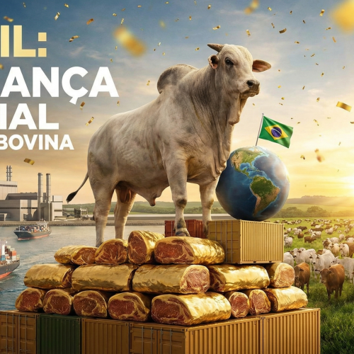 Brasil Consolida Hegemonia: Recorde Histórico de Carne Bovina Alça o País à Liderança Mundial