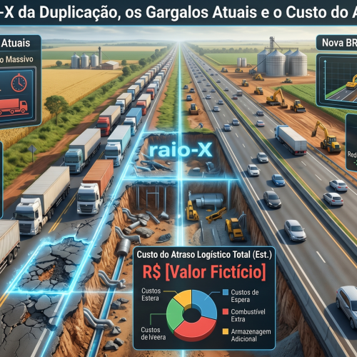 BR-163: O Raio-X da Duplicação, os Gargalos Atuais e o Custo do Atraso Logístico