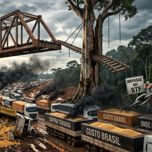 Ferrogrão: A “Novela Logística” que Custa R$ 8 Bilhões por Ano ao Brasil Segue Sem Data de Estreia