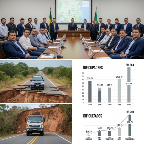 Impacto do custo da BR-364 no escoamento