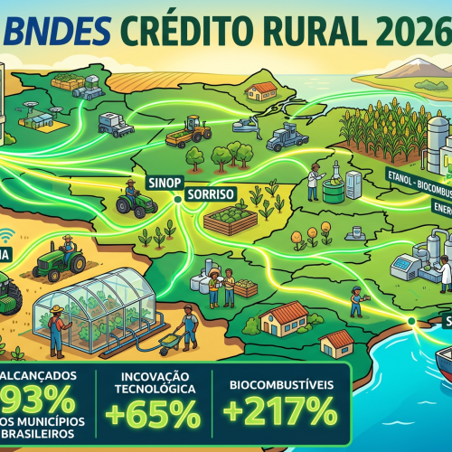 Do Campo à Tecnologia: Como a Ampliação do Crédito do BNDES Está Transformando o Agronegócio em 2026