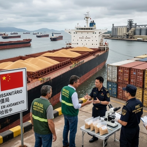 Crise na Soja – O Impasse Fitossanitário entre Brasil e ChinaBrasília, 16 de março de 2026