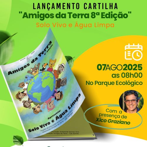 Lançamento da 8ª Edição da Cartilha “Amigos da Terra” destaca práticas sustentáveis em Sorriso