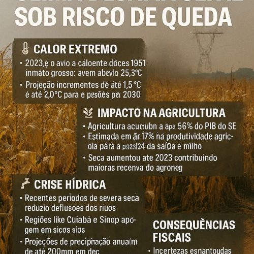 Mato Grosso em Alerta: Falta de Chuva Ameaça Safra 2025/26 e Pressiona Economia Rural