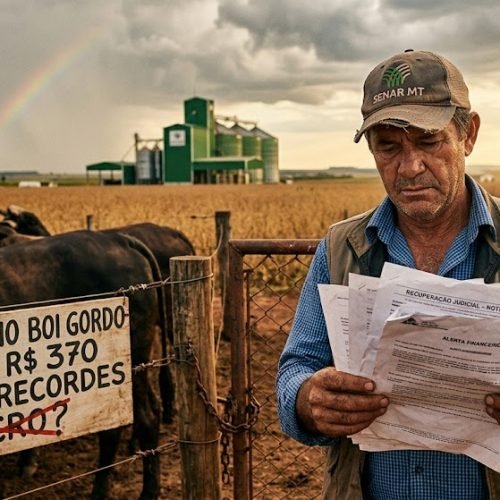 Brasil: Alerta Financeiro e Pressão no Boi Gordo — O Paradoxo do Campo