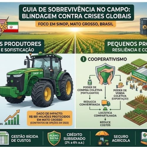 Guia de Sobrevivência no Campo: Como Grandes e Pequenos Produtores Podem se “Blindar” Contra Crises Globais