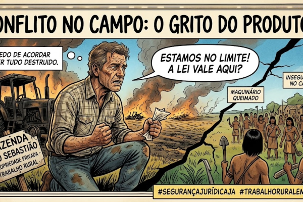 produtor em risco