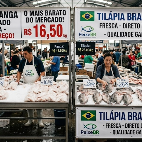 Tilápia Brasileira enfrenta “Guerra do Peixe”: Liderança Produtiva vs. Invasão Vietnamita