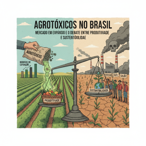 Agrotóxicos no Brasil: Mercado em Expansão e o Debate entre Produtividade e Sustentabilidade