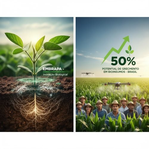 Brasil: Gigante dos Bioinsumos à Vista? Potencial de Crescimento de 50% Impulsiona a Agricultura Sustentável