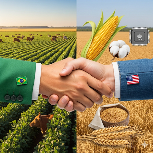 O Recado de Lula e a Reação do Agro: O Setor Debate a Reciprocidade nas Relações com os EUA