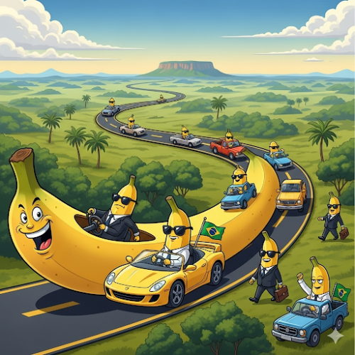 A Rota da Banana: Mato Grosso transforma a bananicultura em potência econômica e social