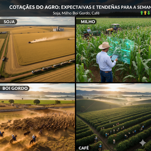 Cotações do Agro: Expectativas e Tendências para a Semana
