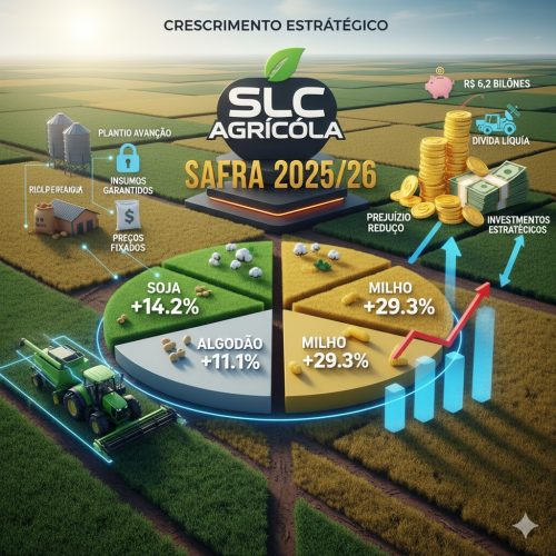 SLC Agrícola: Menos Prejuízo, Mais Campo e Dívida Estratégica Rumo à Safra 2025/26