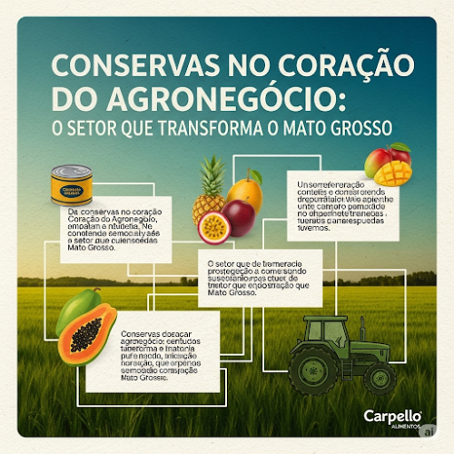 Conservas no Coração do Agronegócio: O Setor que Transforma o Mato Grosso