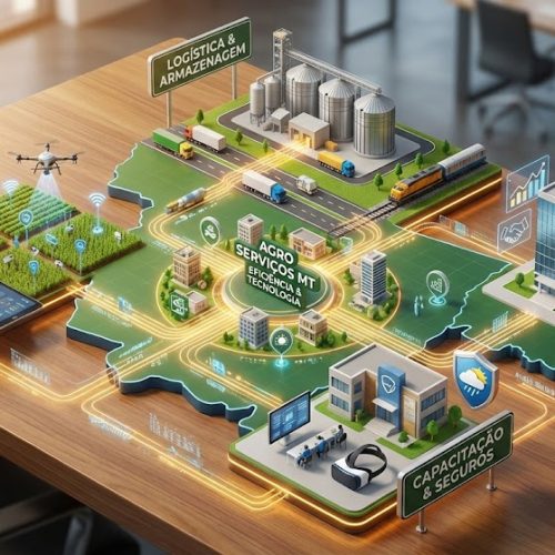 O Motor Invisível do Gigante: Setor de Serviços do Agro em Mato Grosso foca em eficiência e tecnologia para manter o crescimento