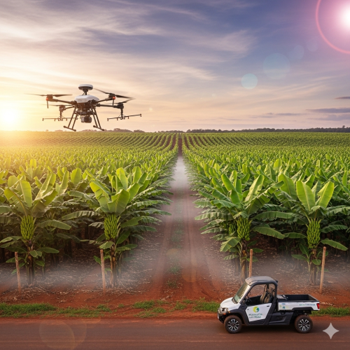 Centro-Oeste: um gigante adormecido na produção de bananas?