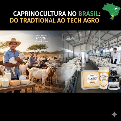 O Despertar da Caprinocultura: Como a Criação de Cabras no Brasil se Prepara para um Futuro de Crescimento e Inovação