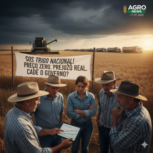 SOS Trigo: Produtores do Sul Clamam por Apoio Governamental Diante da Crise de Preços e Importação Recorde