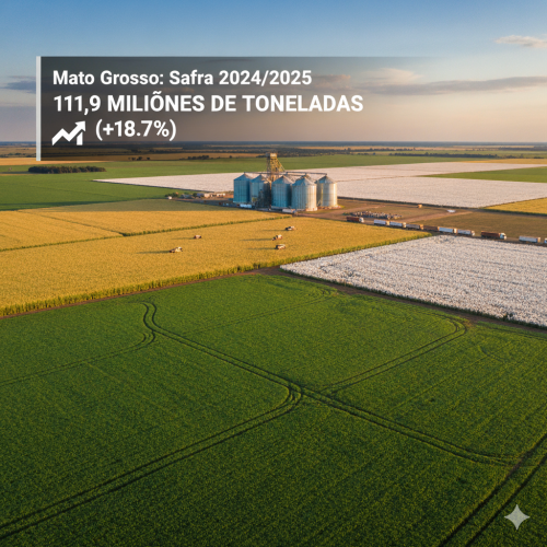 Mato Grosso Consolida Liderança com Safra Recorde de Grãos em 2024/2025