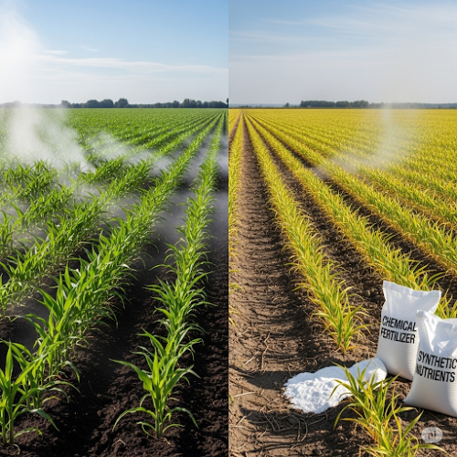 Por Que o Agro de Alto Rendimento Precisa se Adequar aos Fertilizantes Orgânicos Térmicos em Relação aos Adubos Químicos Convencionais?