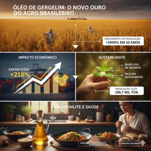 O Boom do Óleo de Gergelim no Brasil