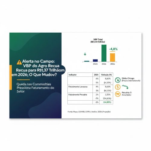 Alerta no Campo: VBP do Agro Recua para R$ 1,37 Trilhão em 2026; O Que Mudou?